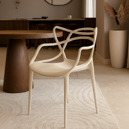 Cadeira Allegra Original - Polipropileno - Nude / 1 Und