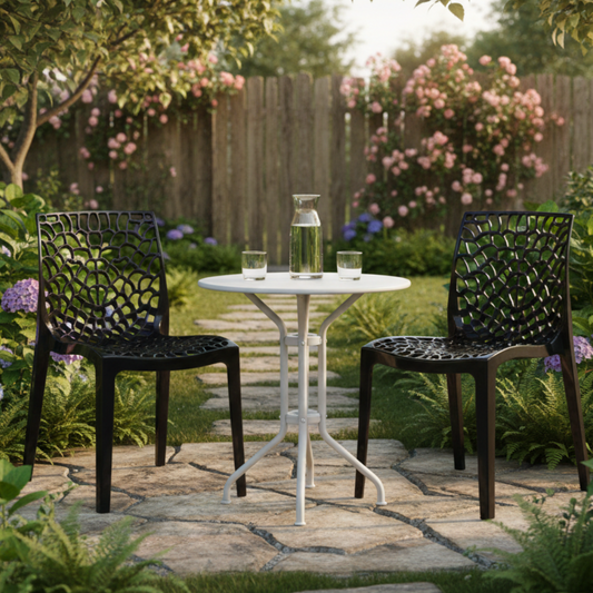 Kit 2 Cadeiras Gruvyer Moderno - Preto