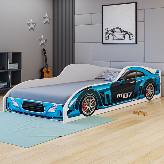 Cama Carro Gt Infantil Montessoriana Com Proteção Lateral