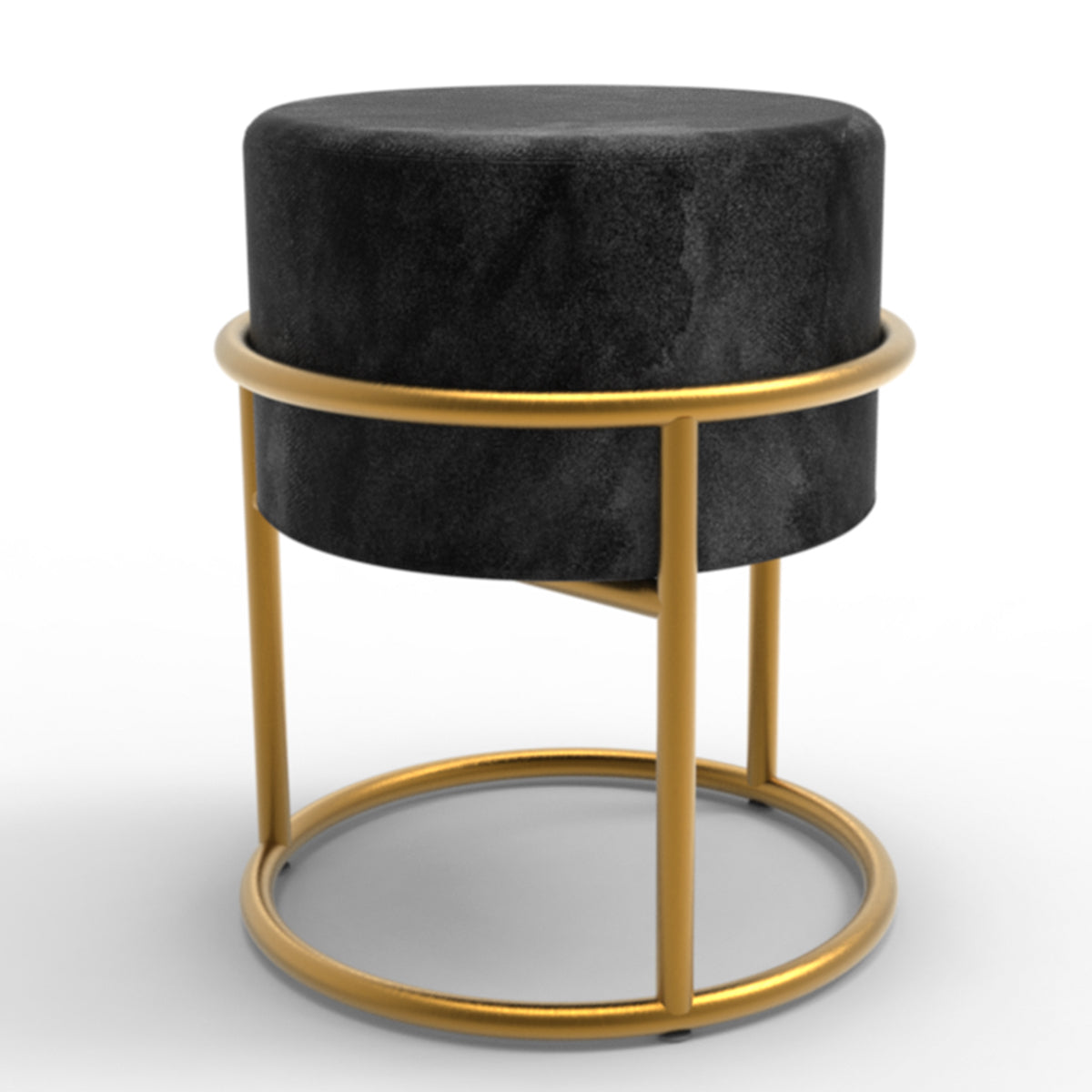Puff Banqueta De Ferro, Puff, Decorativo, Design Moderno