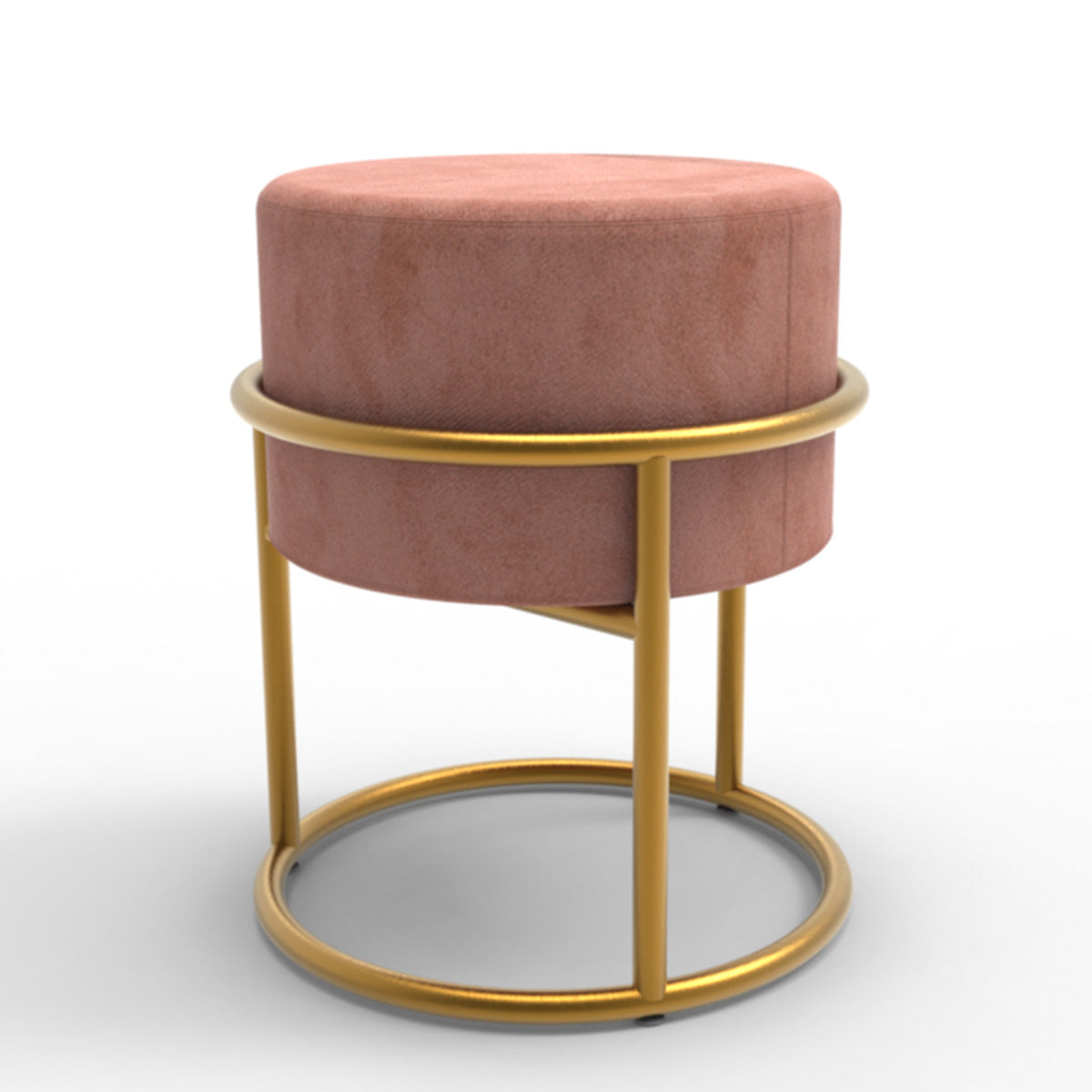 Puff Banqueta De Ferro, Puff, Decorativo, Design Moderno