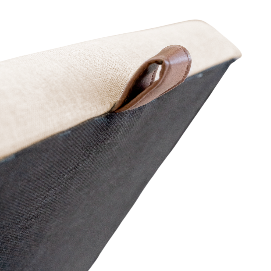 Puff Berlim Moderno com Armazenamento - Palha